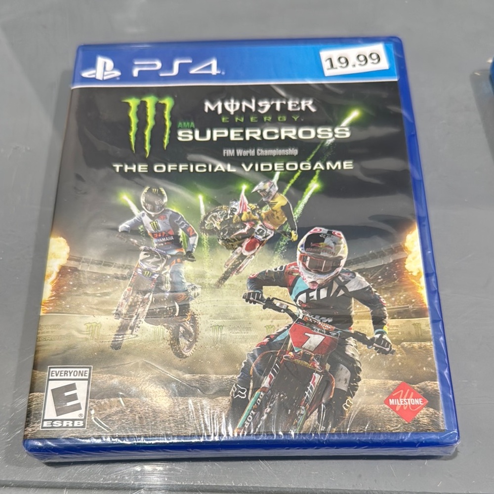 Supercross - The Official Videogame for PS4-Sealed